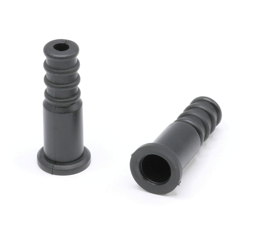Weather Boot Coaxial Coax Rg59 RG6 Connector - Black - Outdoor - 50 Pack