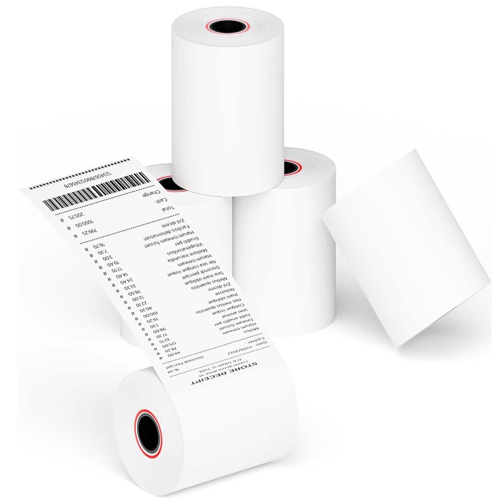 10 Rolls 2 1/4 x 50 Premium Thermal Receipt Paper for POS Printers