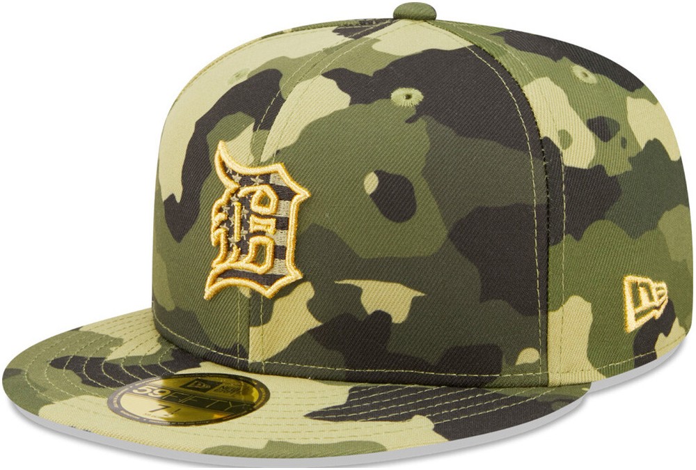 New Era Detroit Tigers Armed Forces 2022 59Fifty Fitted Cap Limited Edition