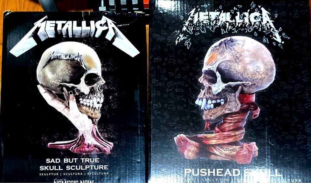 Metallica Figure Pushead Set of 2 Rare New