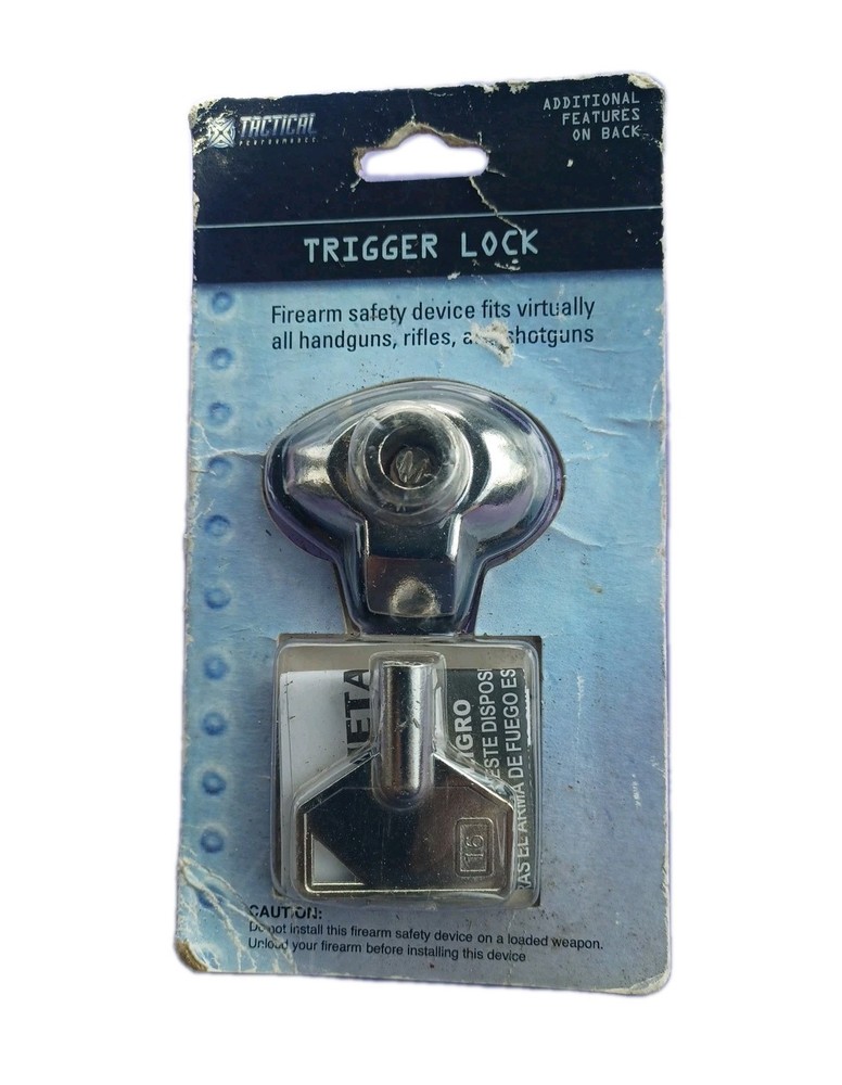 Tactical Key-Lock Gun Trigger Safety Device