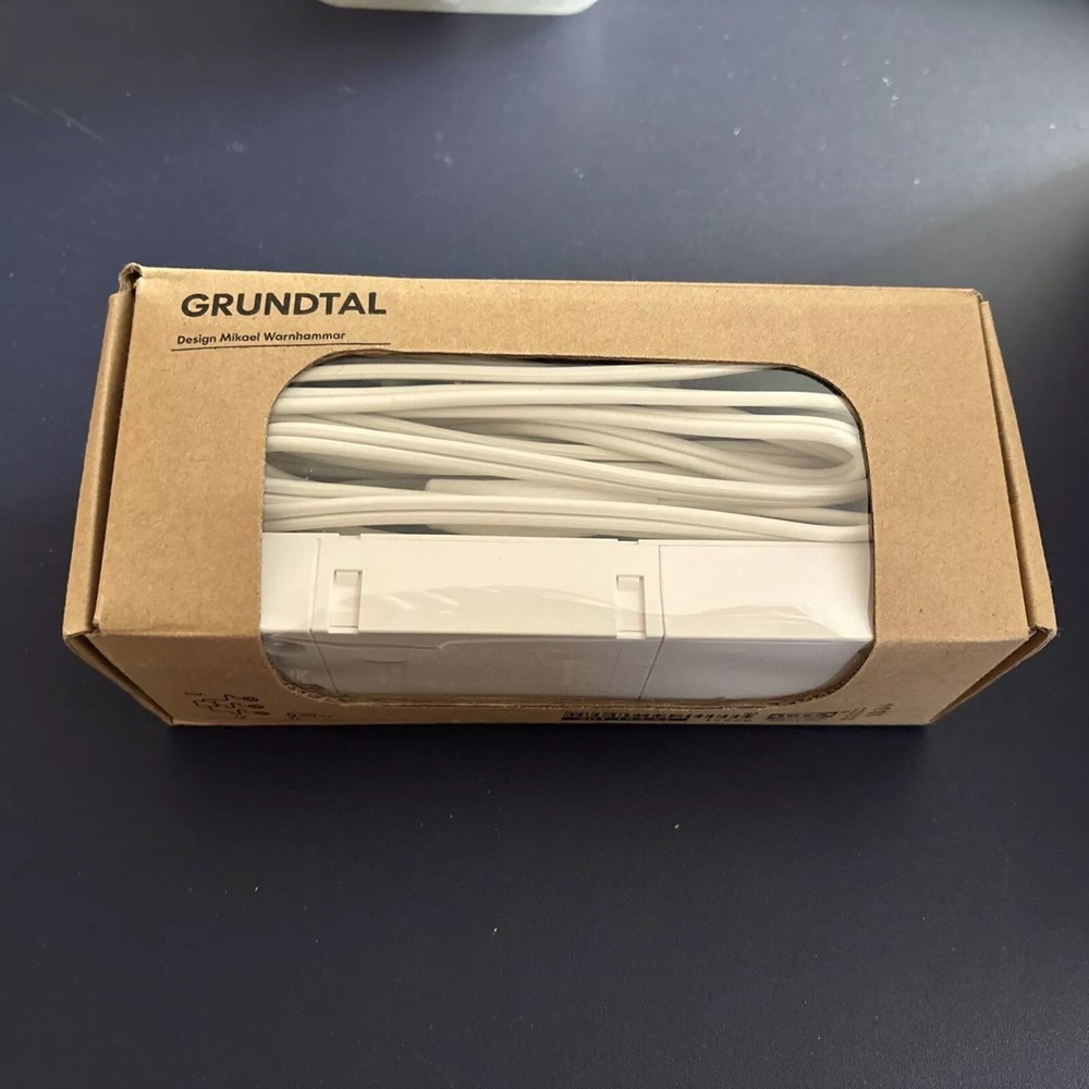 Ikea Grundtal 17999 Under Cabinet Light with AC Adapter White 201.283.85