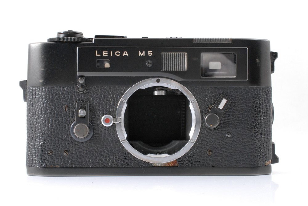 [Exc+5] Leica M5 Black 35mm Rangefinder Film Camera From JAPAN
