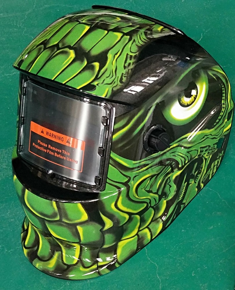 Solar Auto Darkening Welding Helmet Arc Tig Mig Mask Grinding Welder true color