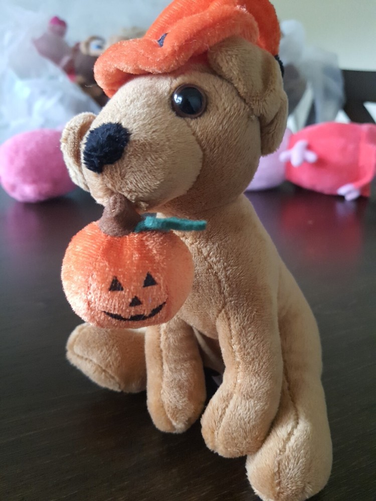 Halloween Pawpals 8 inches Puppy Dog Plush Stuffed Toy Comes with Hat-image