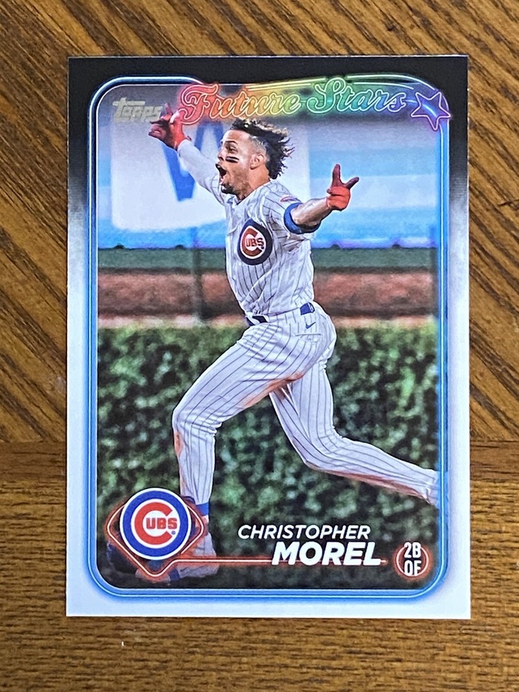 2024 Topps Series 1 Future Stars Christopher Morel #128 Chicago Cubs Rookie Card