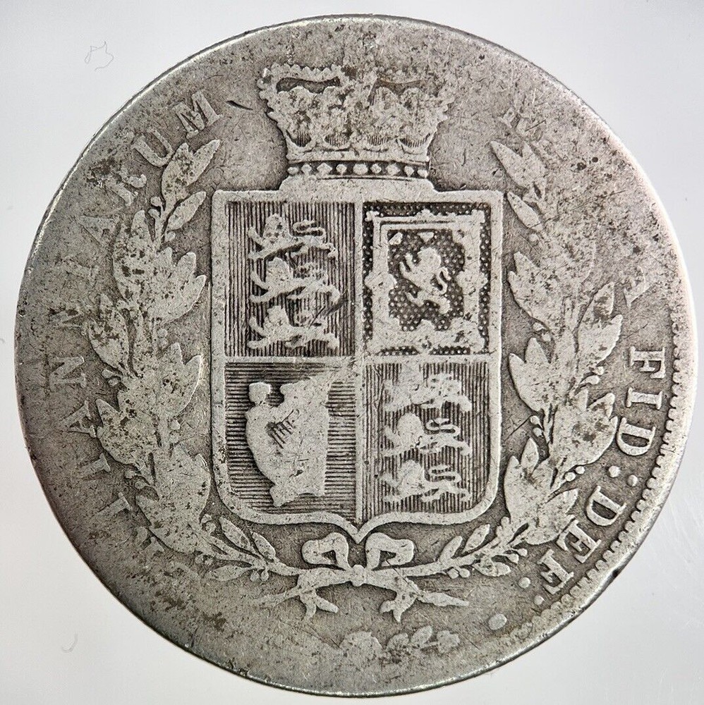 1883 Victoria Half-Crown Silver Coin in Collectable Condition