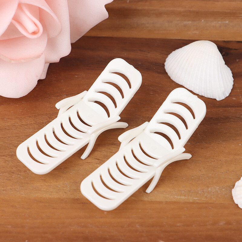 2pc Mini Beach Chair Bench Mini Garden Miniature Doll House Decoration*a5