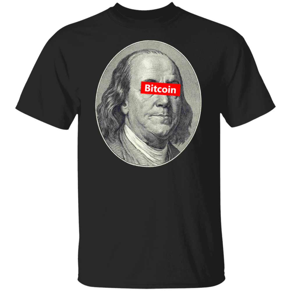 Bitcoin BTC Crypto Cryptocurrency Altcoin HODL Black T-Shirt UPC32-image