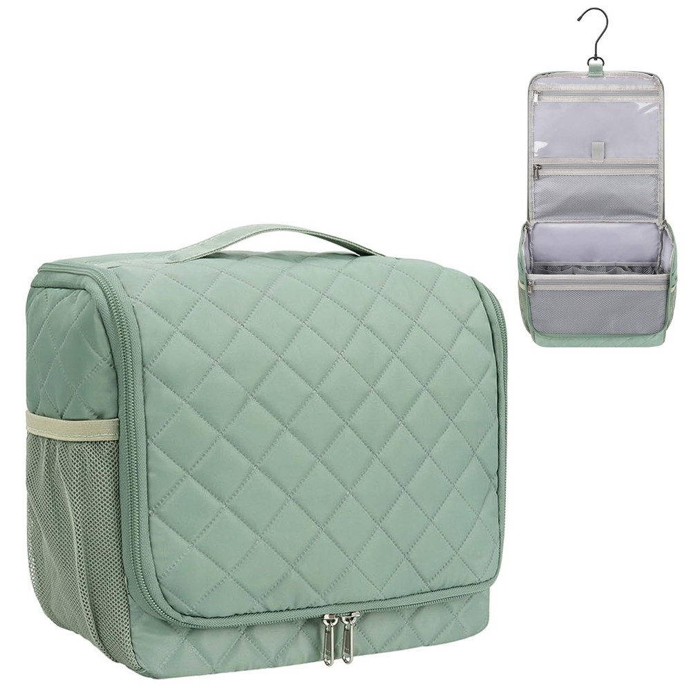 Hanging Waterproof Toiletry Bag For Men And Women Large Travel Makeup Organizer