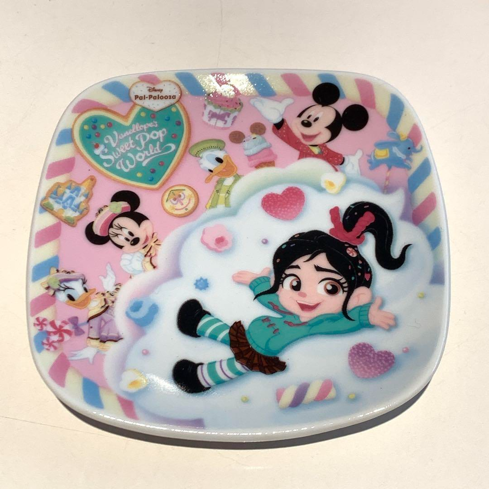 Tokyo Disney Resort Vanellope Sweet Pop World Souvenir Plate New-image