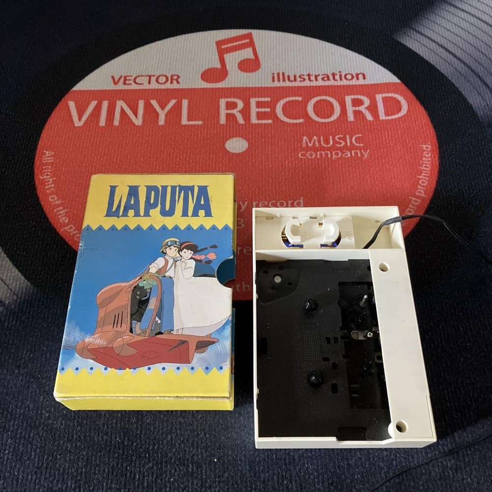 Studio Ghibli Castle in the Sky Lapita Vintage Portable Cassette Player