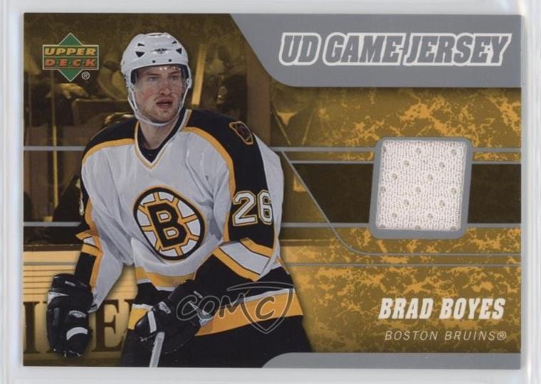 2006-07 Upper Deck UD Game Jersey Brad Boyes #J-BB
