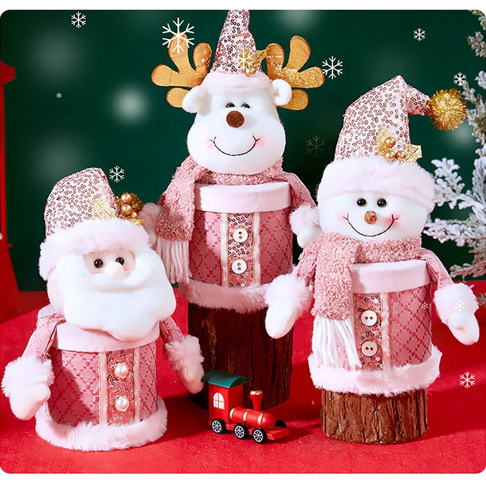 Cartoon Christmas Candy Jar  Gift Box Christmas Eve Gift Children's Gift