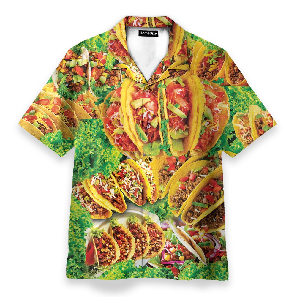 More Tacos Por Favor Food   Hawaiian Shirt
