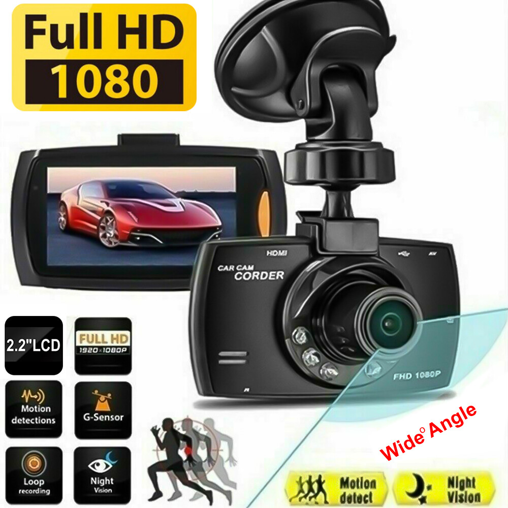 1080P Car DVR Dash Cam Vehicle Video Recorder Camera Night Vision Clearly US✅🚚✨