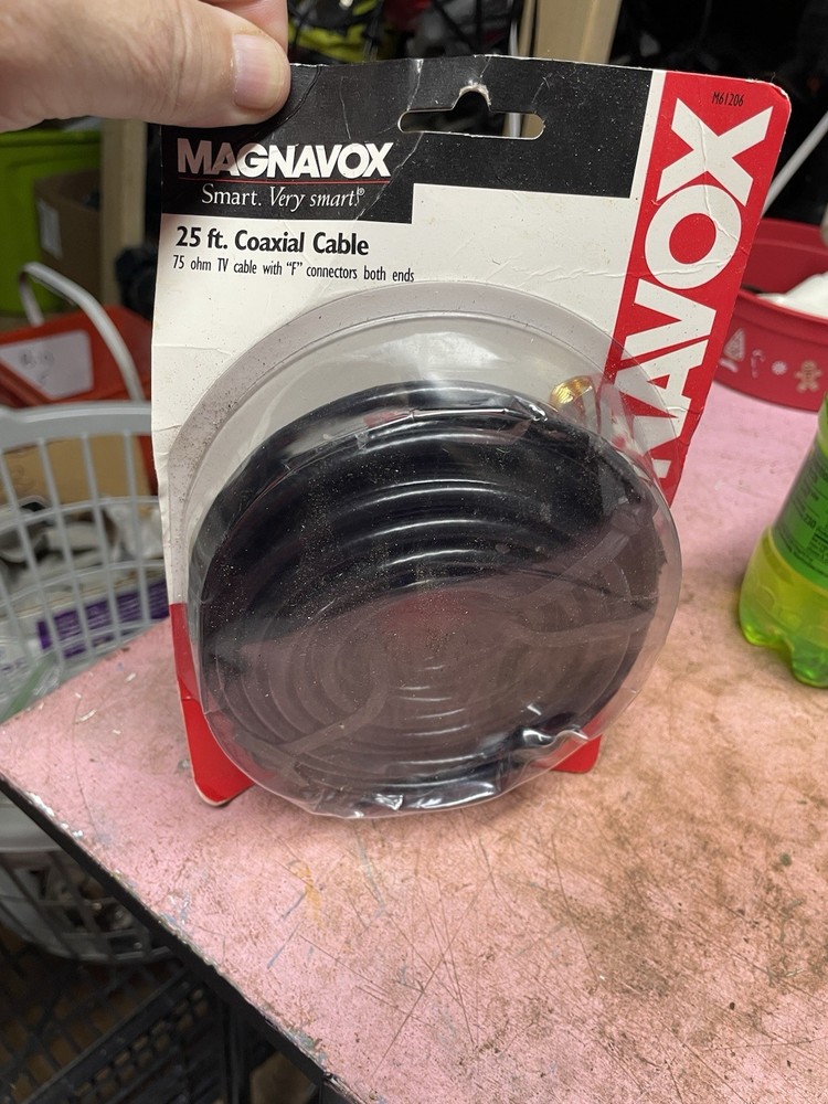 Magnavox 25’ Coaxial Cable Bin 10