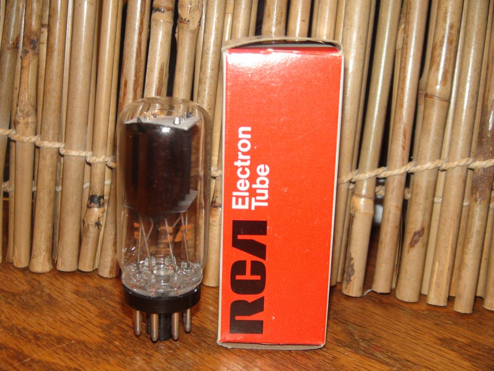 Vintage RCA 6SN7 GTB Vacuum Tube Very Strong & Bal Results= 2700/2850 8.3/9.2 mA