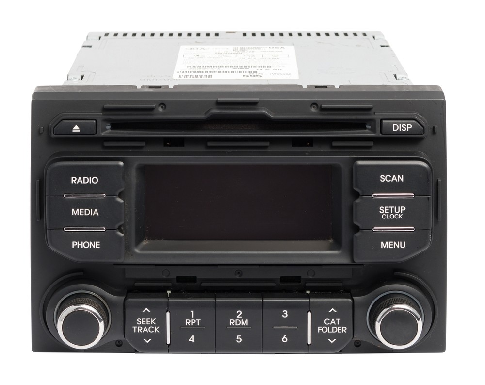 2012-2015 Kia Rio AM FM Radio Bluetooth XM Single Disc CD Player 96170-1W955CA