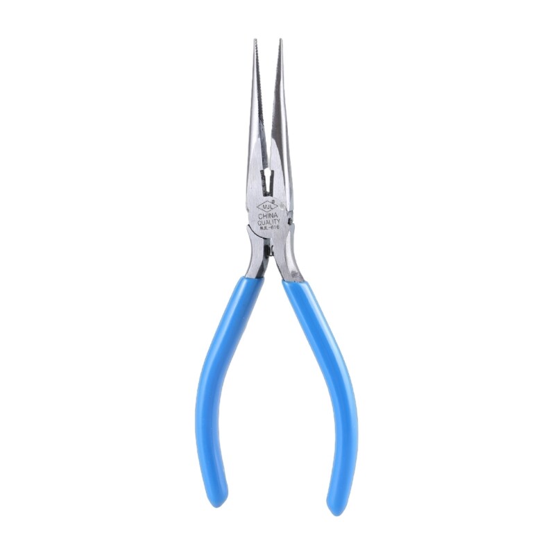 6-Inch Needle Nose Pliers with Comfort Grip for Precision Work