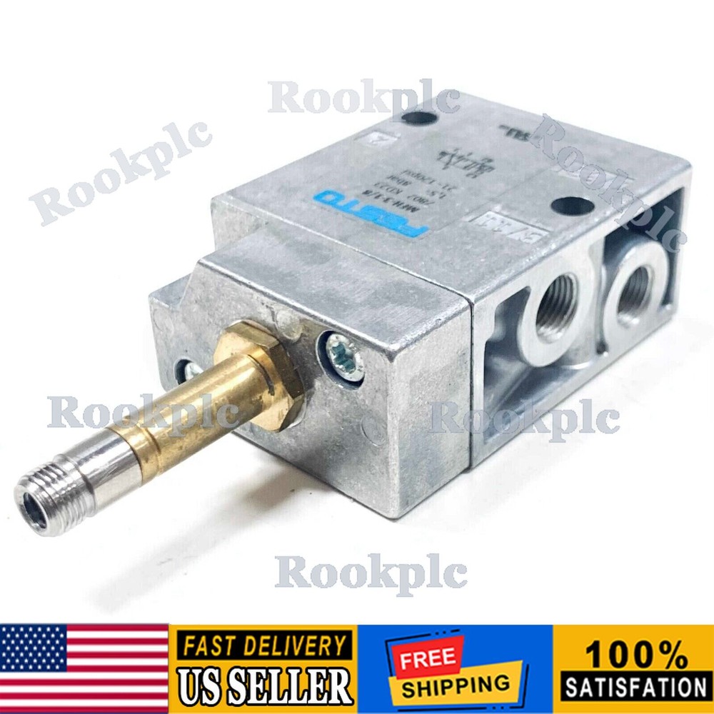 New MFH-3-1/8 Festo 7802 Fast Shipping Air Solenoid Valve, 1.5-8Bar, 21-120psi