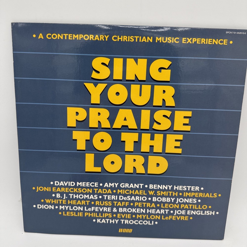 Sing Your Praise To The Lord Triple Album.  Album 3 Is Missing Only 1 And 2