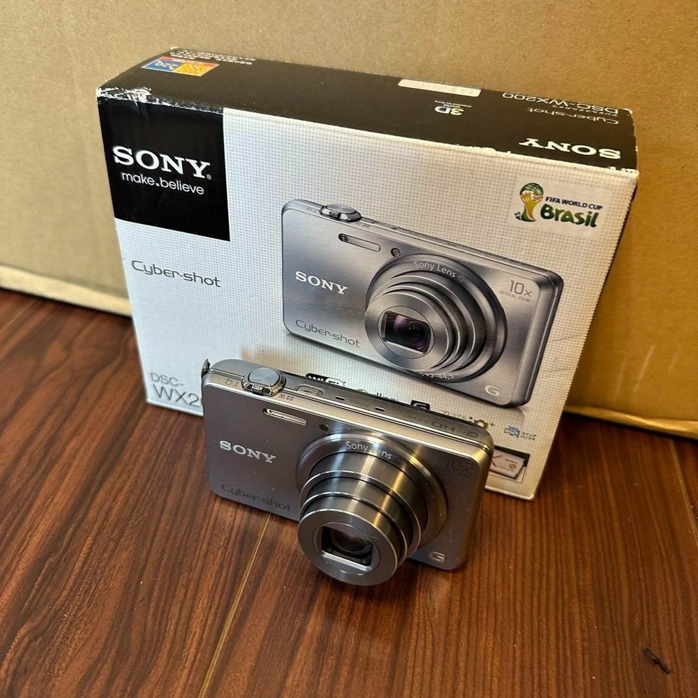 SONY Cyber-shot DSC WX200 18.2MP Digital Camera with 10x Optical Zoom