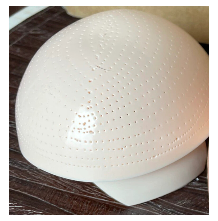 New Scalp Dome with Holes for 12