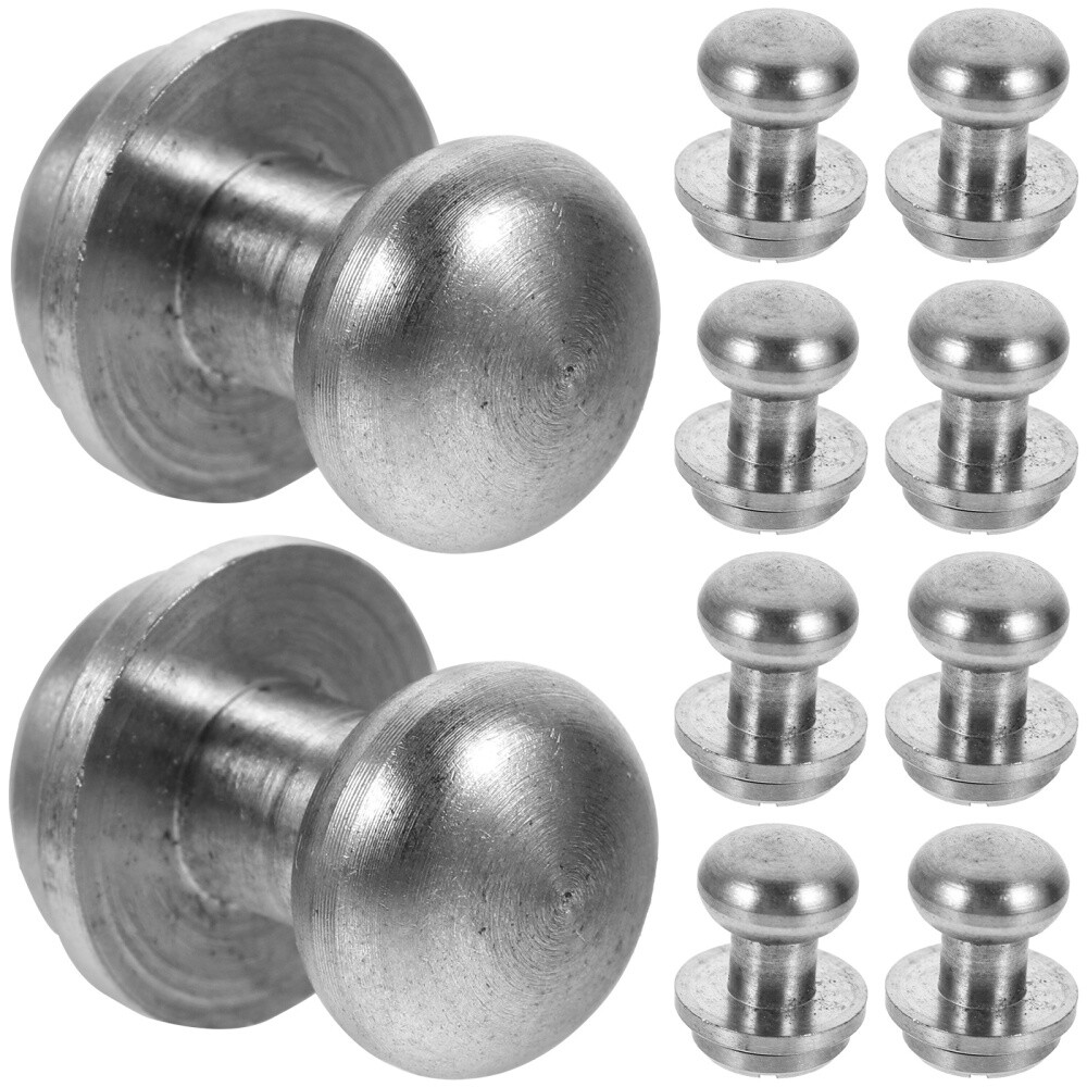 10 Pcs Round Knob Handle Bookcase Knobs Handles for Drawers