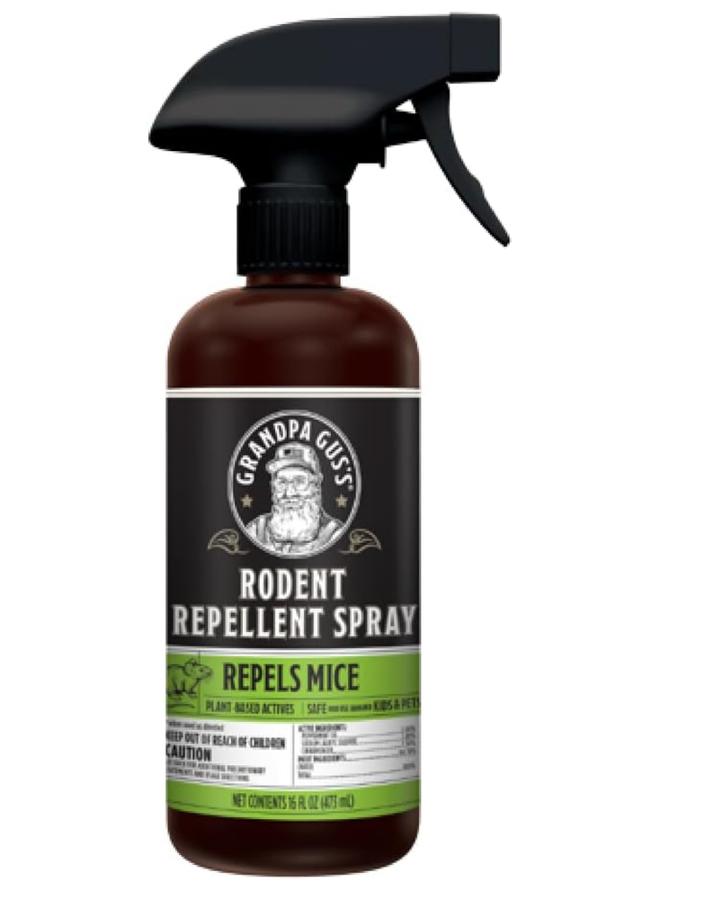 Grandpa Gus'S Rodent Repellent Spray, Peppermint & Cinnamon Oil, Prevents Mouse/