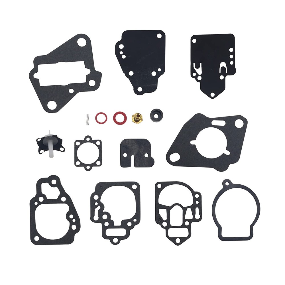 Autu Parts 18-7212 Carburetor Gasket Kit for Mercury Mariner 6hp-25hp 2cyl 13...
