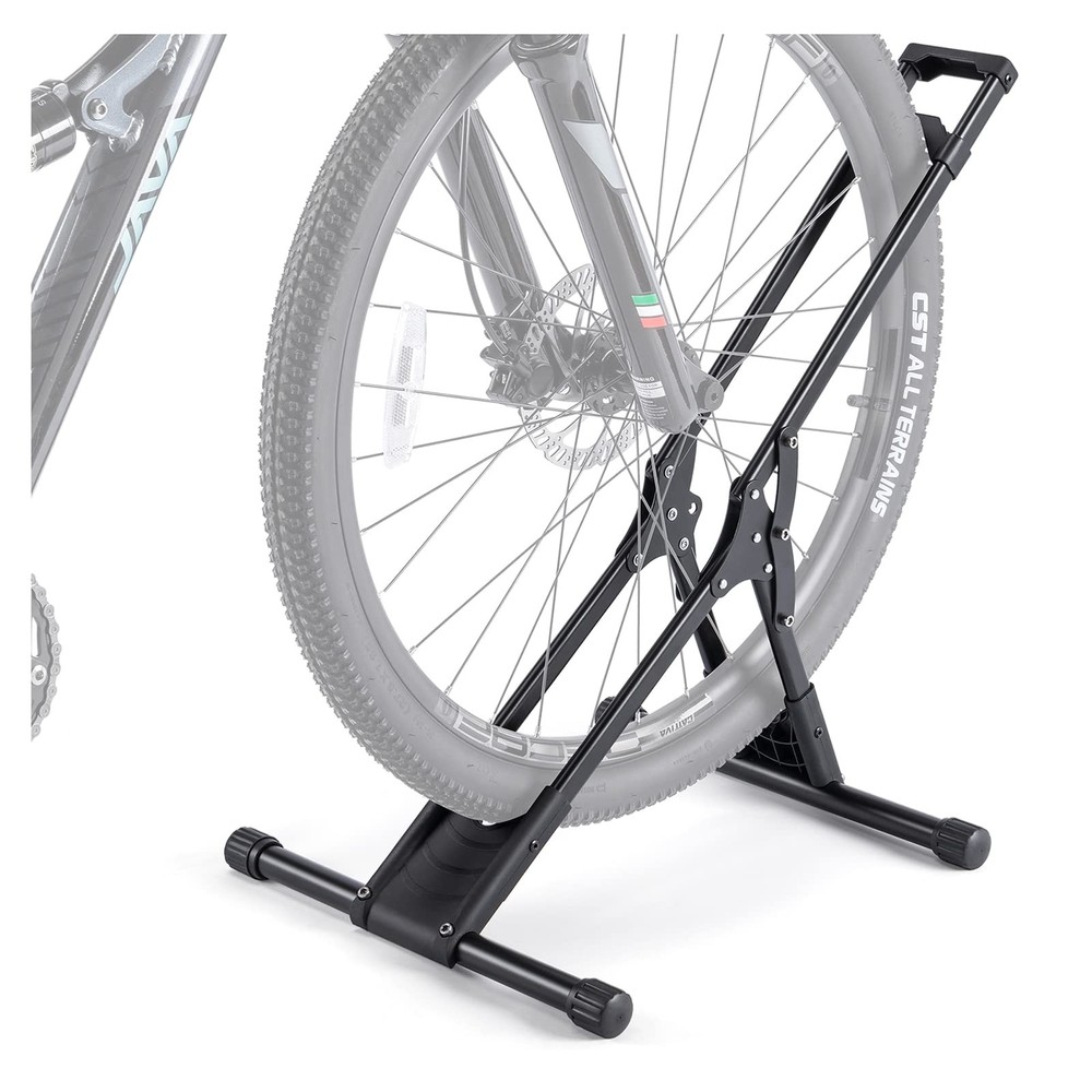 Bike Floor Stand Rack- Indoor Bike Stand for Garage/Home - Bike Storage Bicyc...