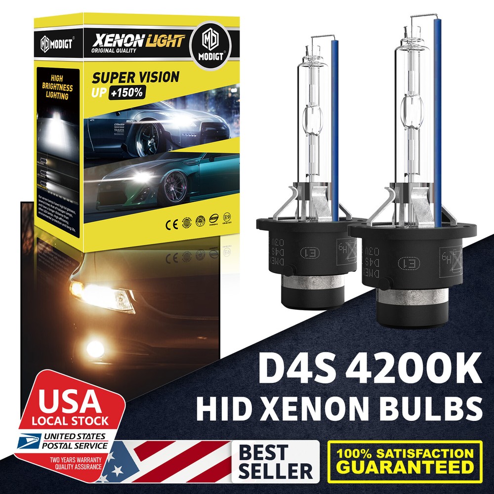 3200LM Xenon Bulb HID High/Low Beam For Mazda CX-9 2013-2015 Headlight D4S US