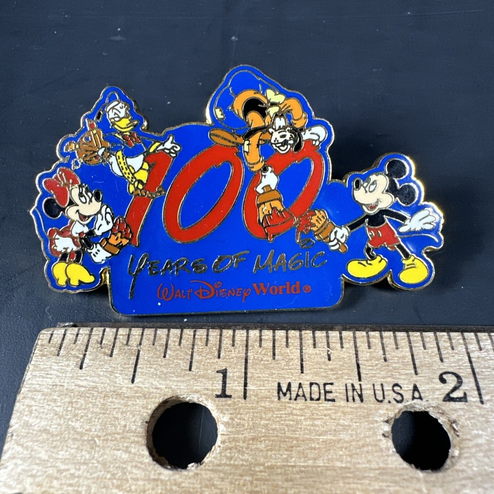 Disney Pin 6688 WDW 100 Years of Magic Fab 4 Painting 2001 Walt Disney World