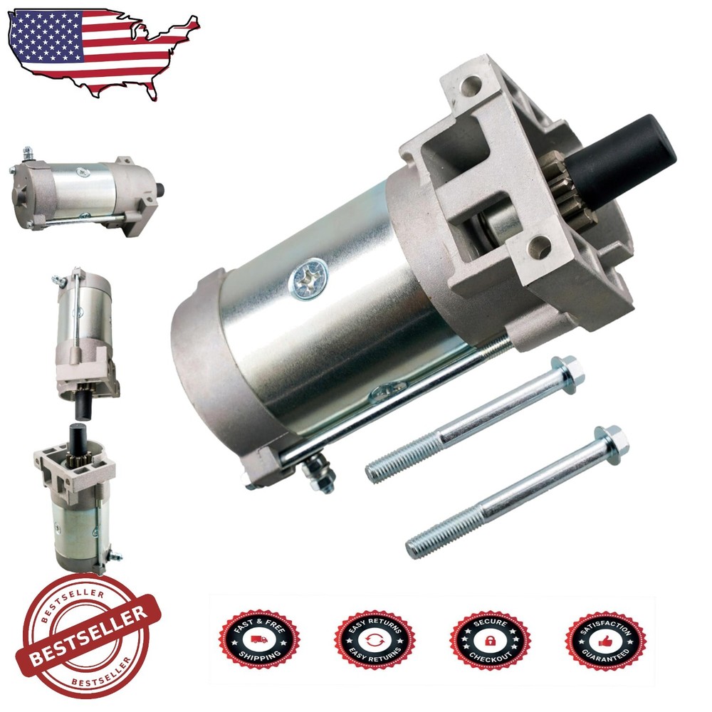 Versatile Toro Starter Motor 136-7880 with Mounting Bolts - Fits Multiple Models