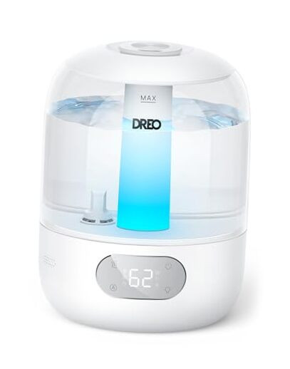 3L Cool Mist Ultrasonic Humidifier for Bedroom with Easy Top Fill