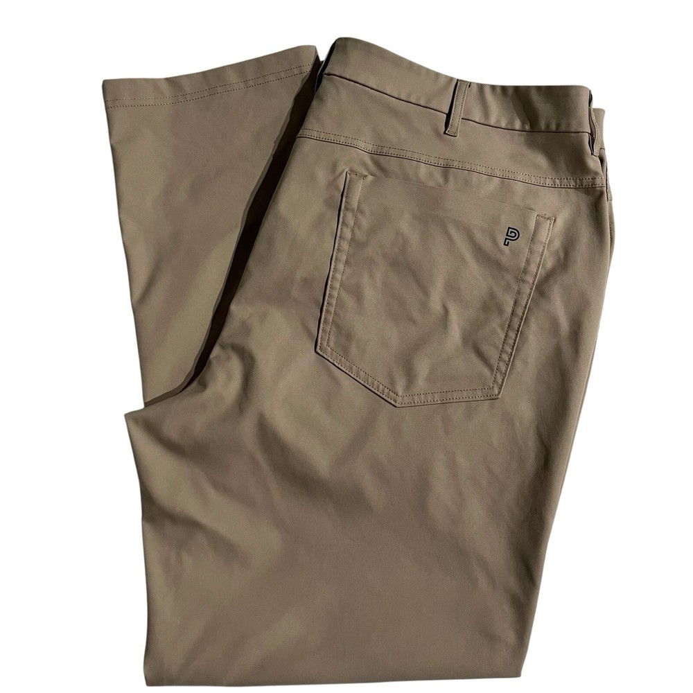 Public Rec Stretch Chino Pants 5-Pocket Comfort Tan 40x30.5
