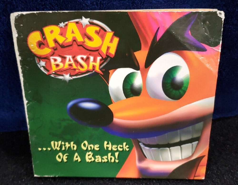 Crash Bash Ps1 Spyro Year Of The Dragon Ps1 Pop-Up Folding Card 
