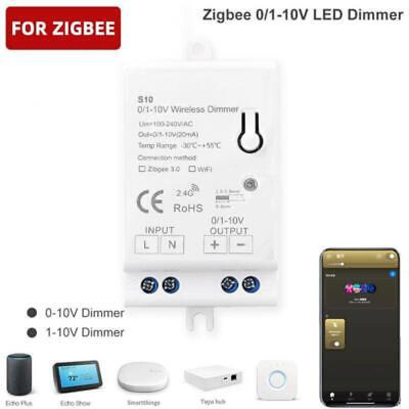 Tuya Smart Led Controller 0-10V 1-10V Light Dimming Controller Smart Home Dimmer