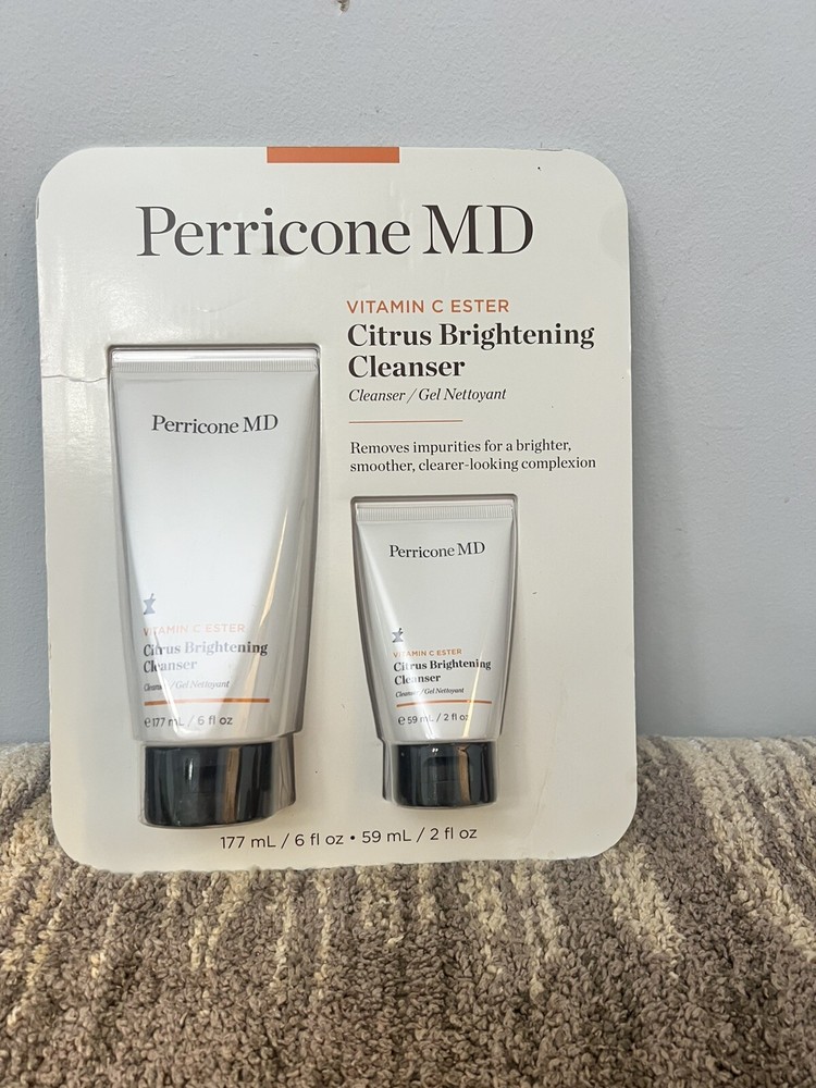 Perricone MD Vitamin C Ester Citrus Brightening Cleanser 6oz Brightens Skin