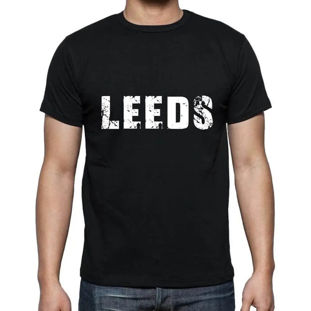 Men's Graphic T-Shirt Leeds Eco-Friendly Limited Edition Short Sleeve Tee-Shirt