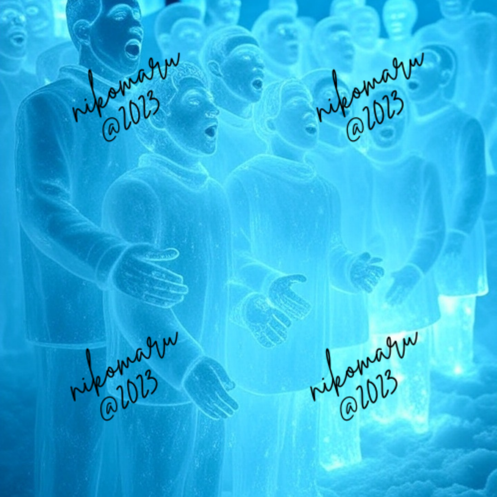 Digital Image Ice Choir 2 Desktop Wallpaper Background Art-image