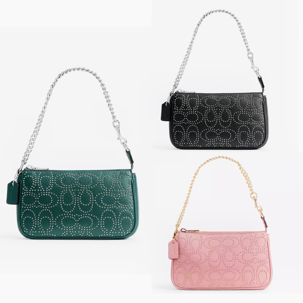 NWT Coach Nolita 19 With Signature Rivets CX262 NWT