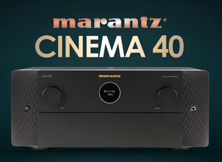 (100% Genuine) Marantz Cinema 40 AV Receiver 9.4Ch / 230V  / Black - EXPRESS