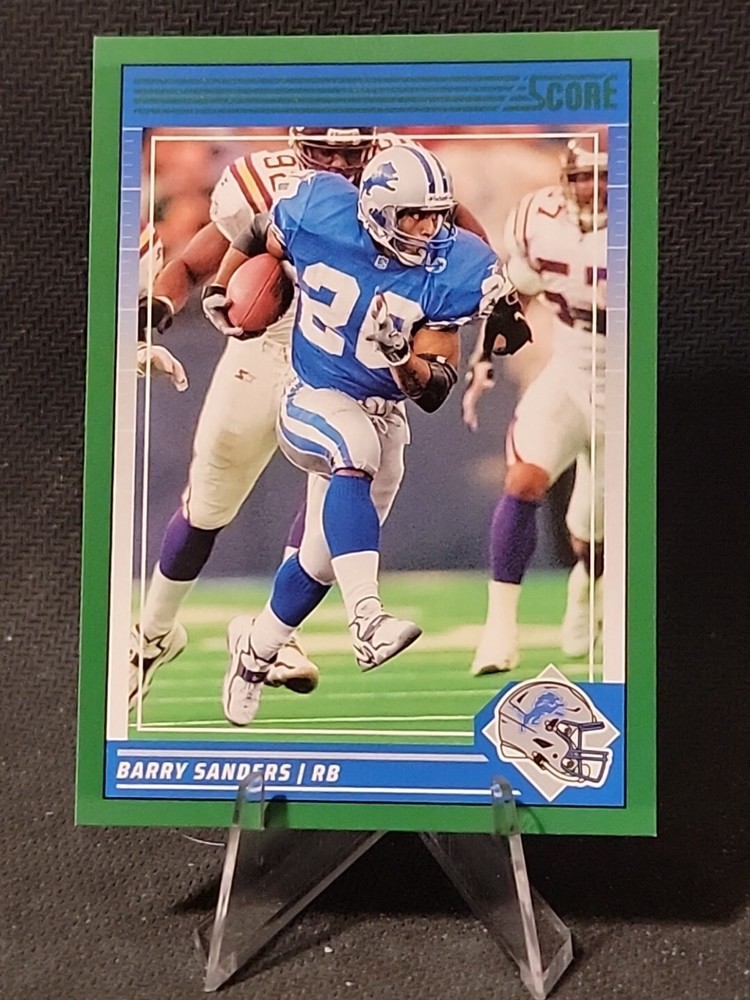💥HOF💥Barry Sanders💥2024 Score #98✨️Green✨️MINT✨️Detroit Lions