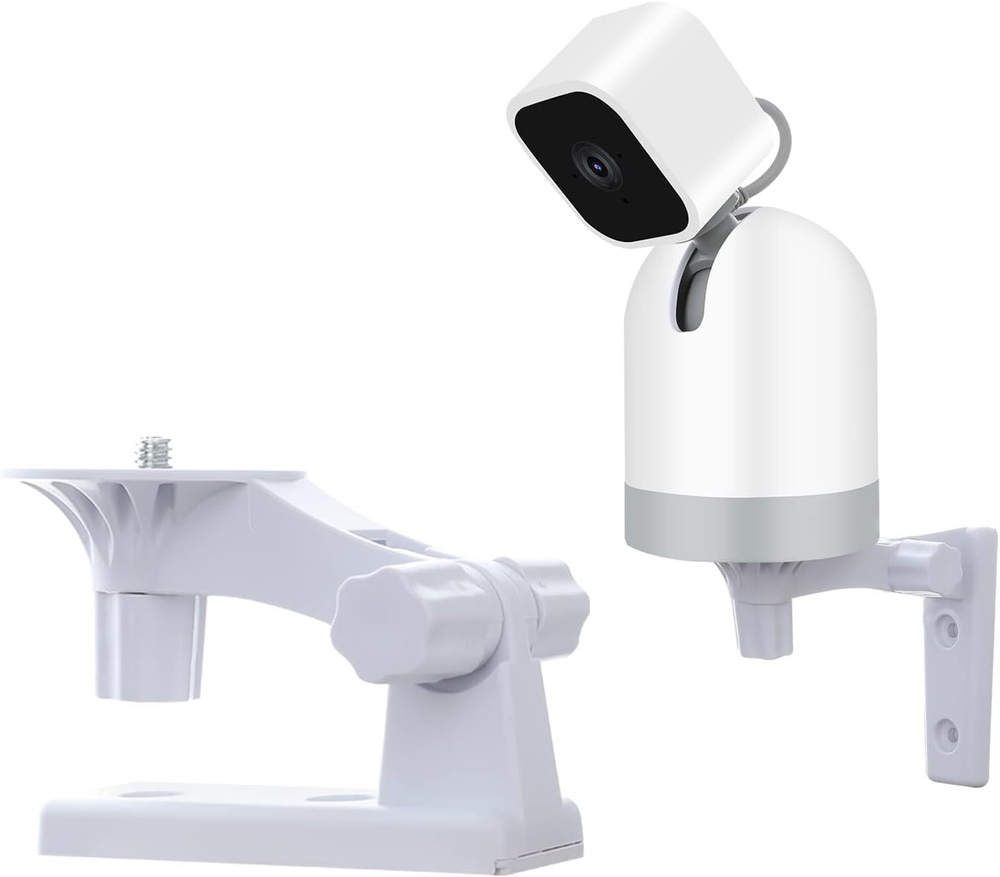Wall Mount Compatible with WYZE Cam Pan V3/V2 Blink Mini Pan-Tilt Cam, Adjustabl