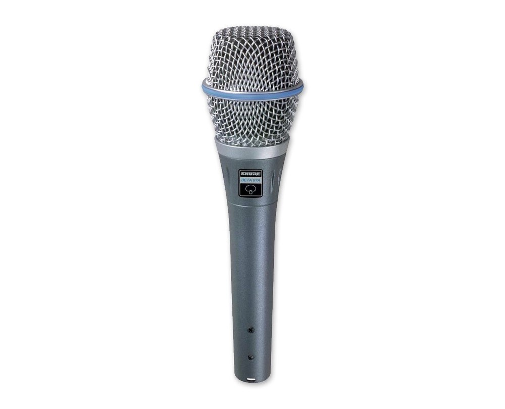 Shure Beta 87A Supercardioid Electret Condenser Vocal Microphone Mic