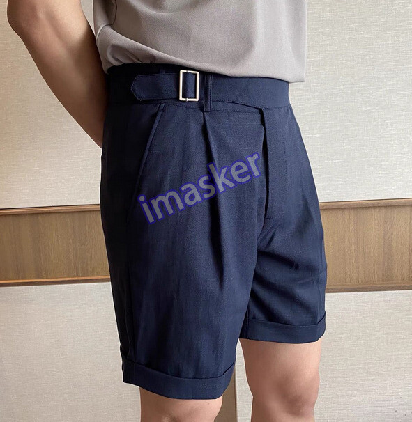 Men's Gurkha Loose Fit Casual Retro Shorts for Outdoor Comfort  