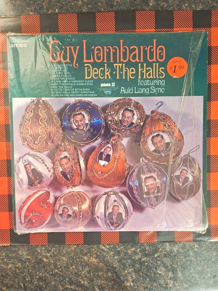 Guy Lombardo Deck The Halls Vinyl LP SPC 1011 1974 Open Shrink