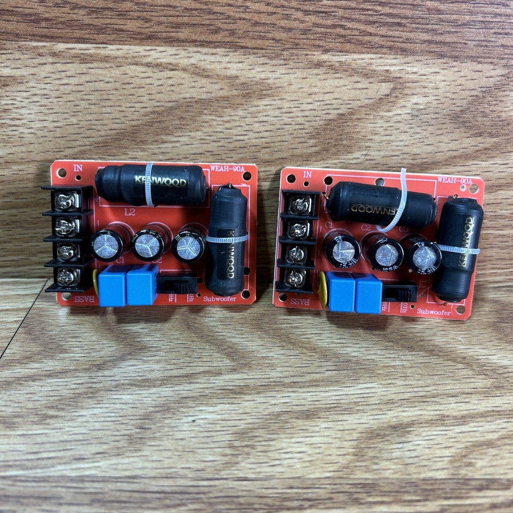 2x 200W Aduio Speaker Frequency Divider Woofer Crossover Bass Filter 500Hz/550Hz